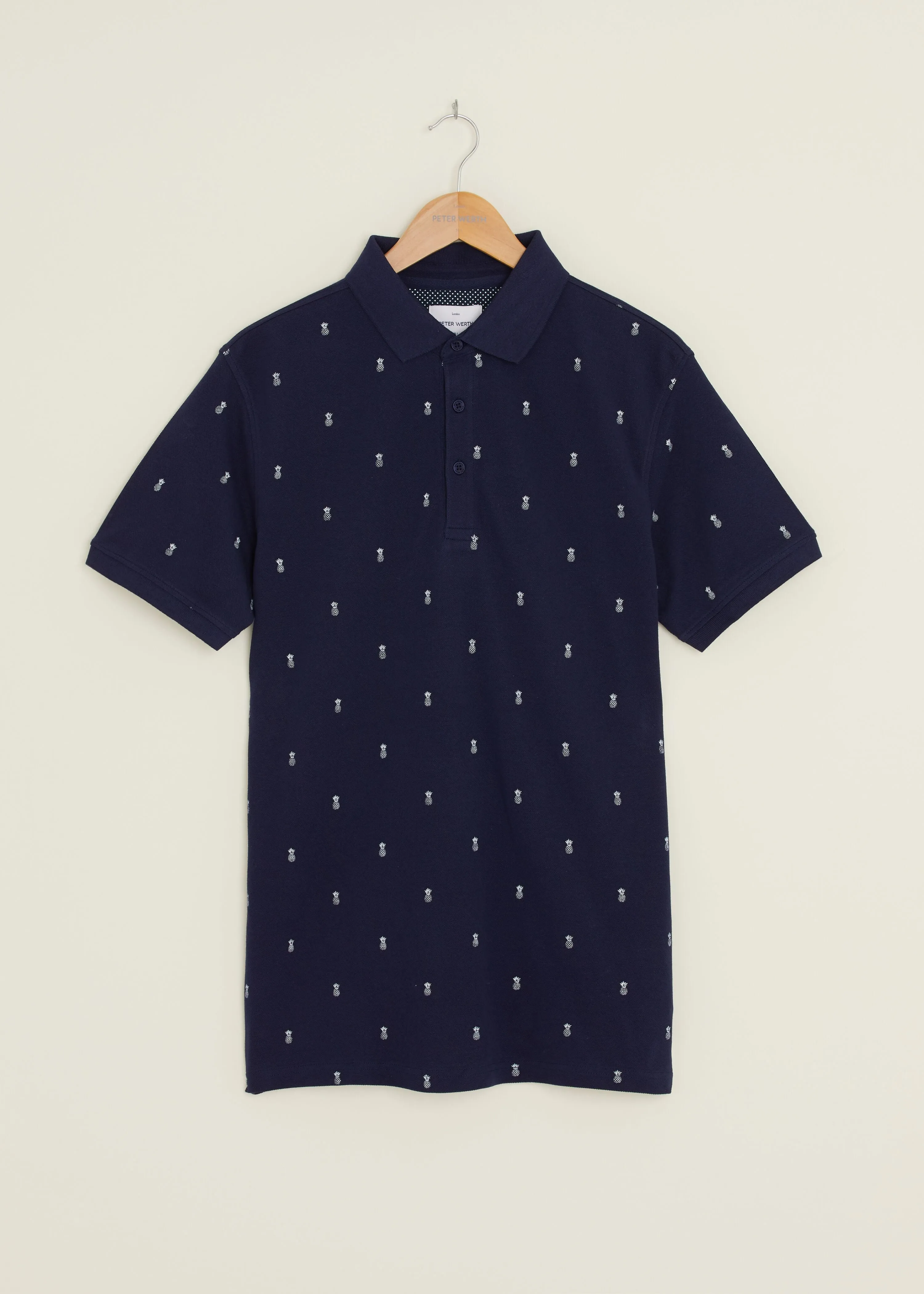 Davenant Polo Shirt - Navy Movement Friendly