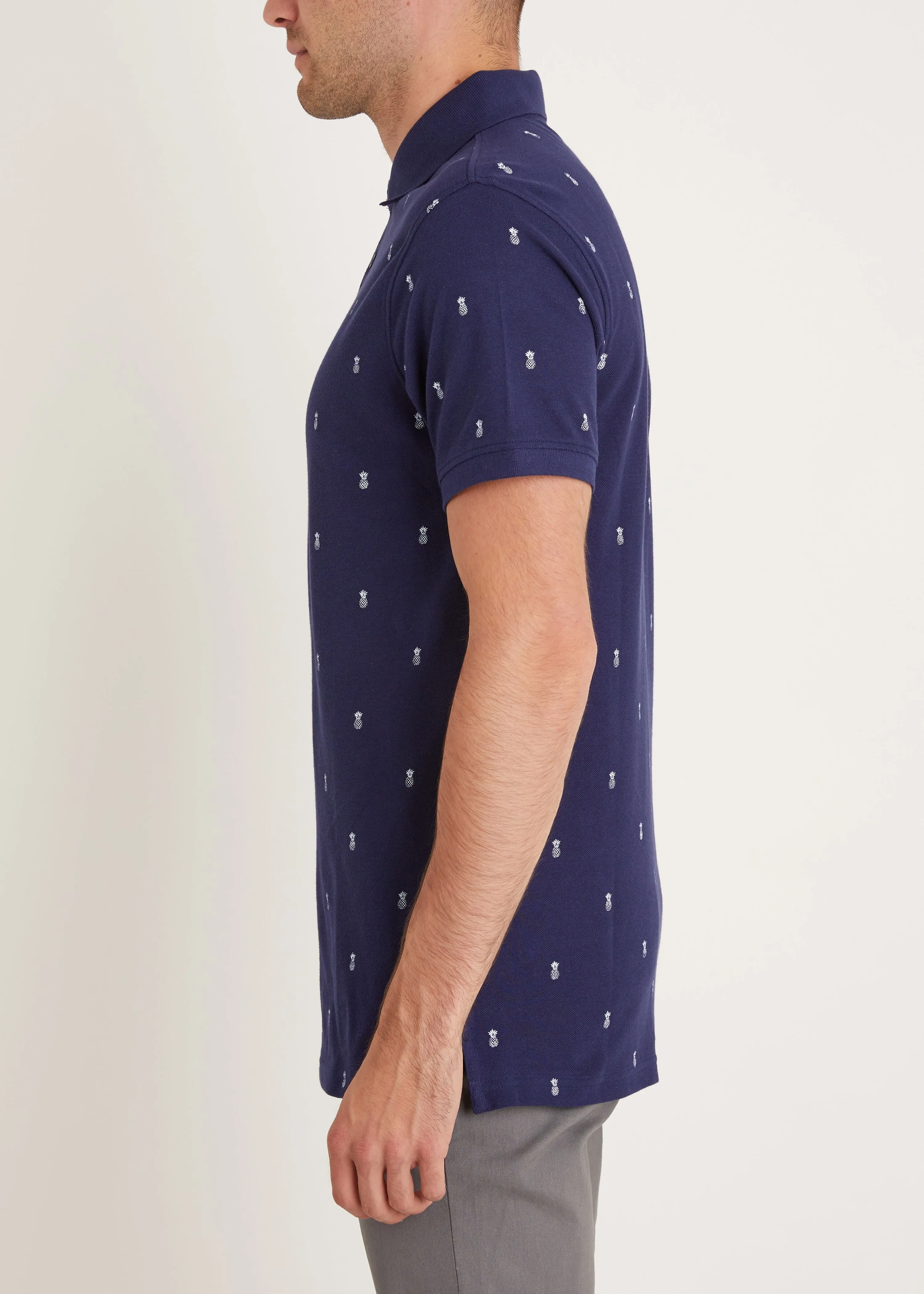 Davenant Polo Shirt - Navy QuickAccess Pockets Dream Base