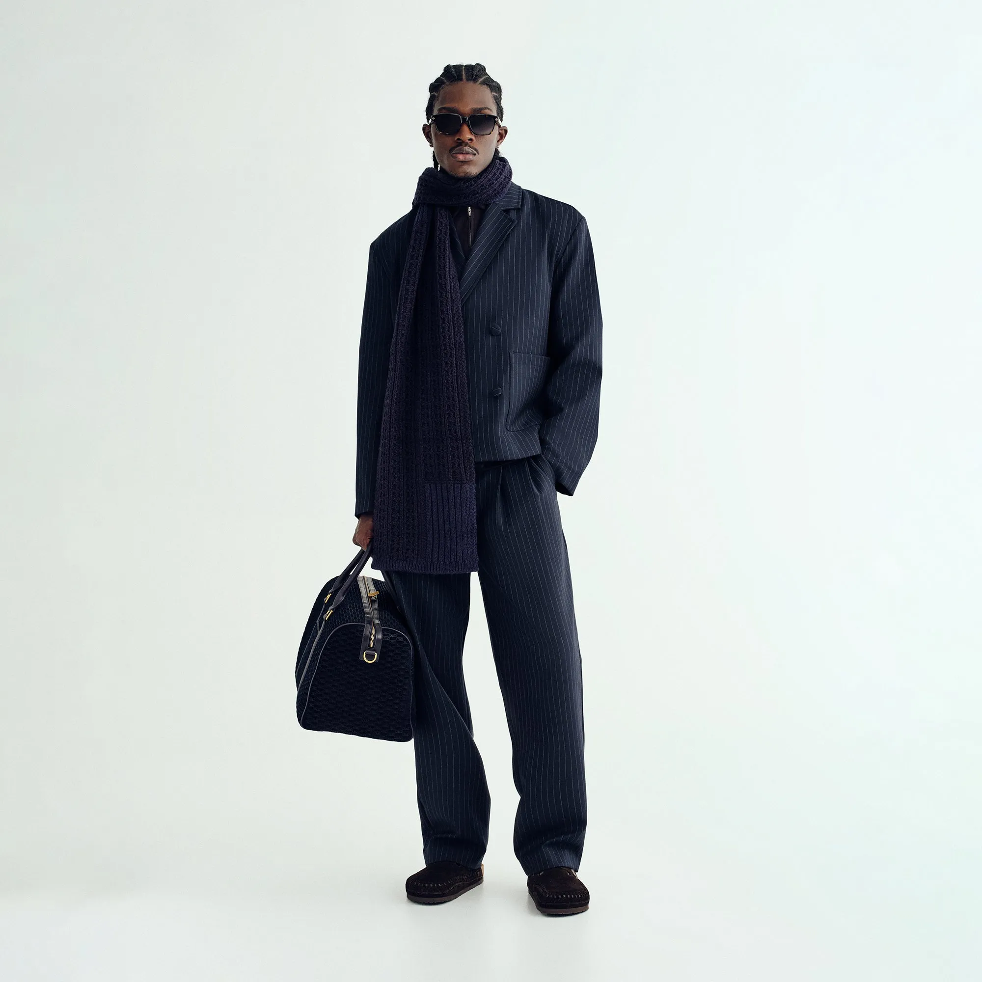 Move Friendly Kith Double Weave Kylan Trouser - Nocturnal