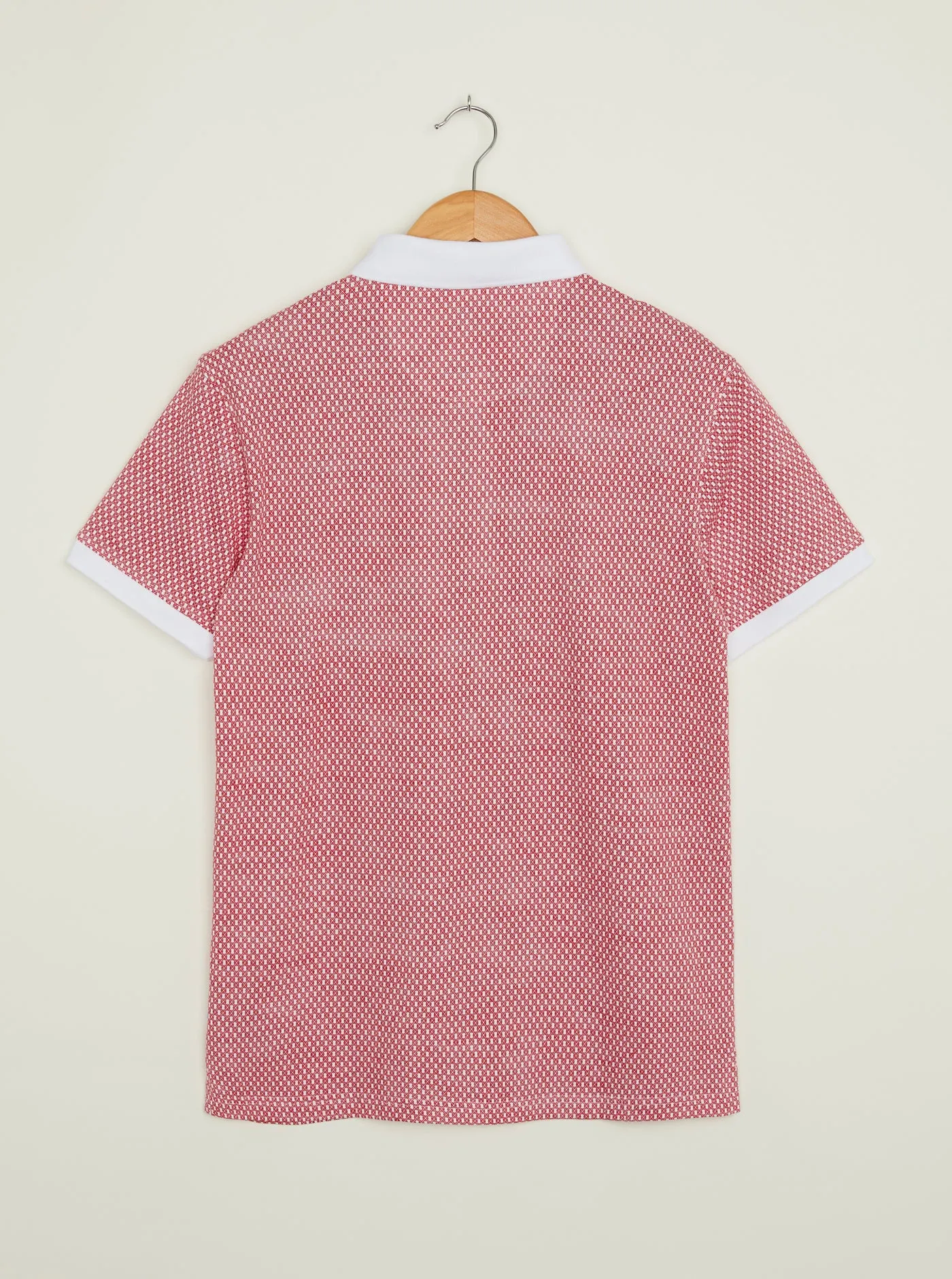 Dock Polo - White/Red Heavy Outerwear