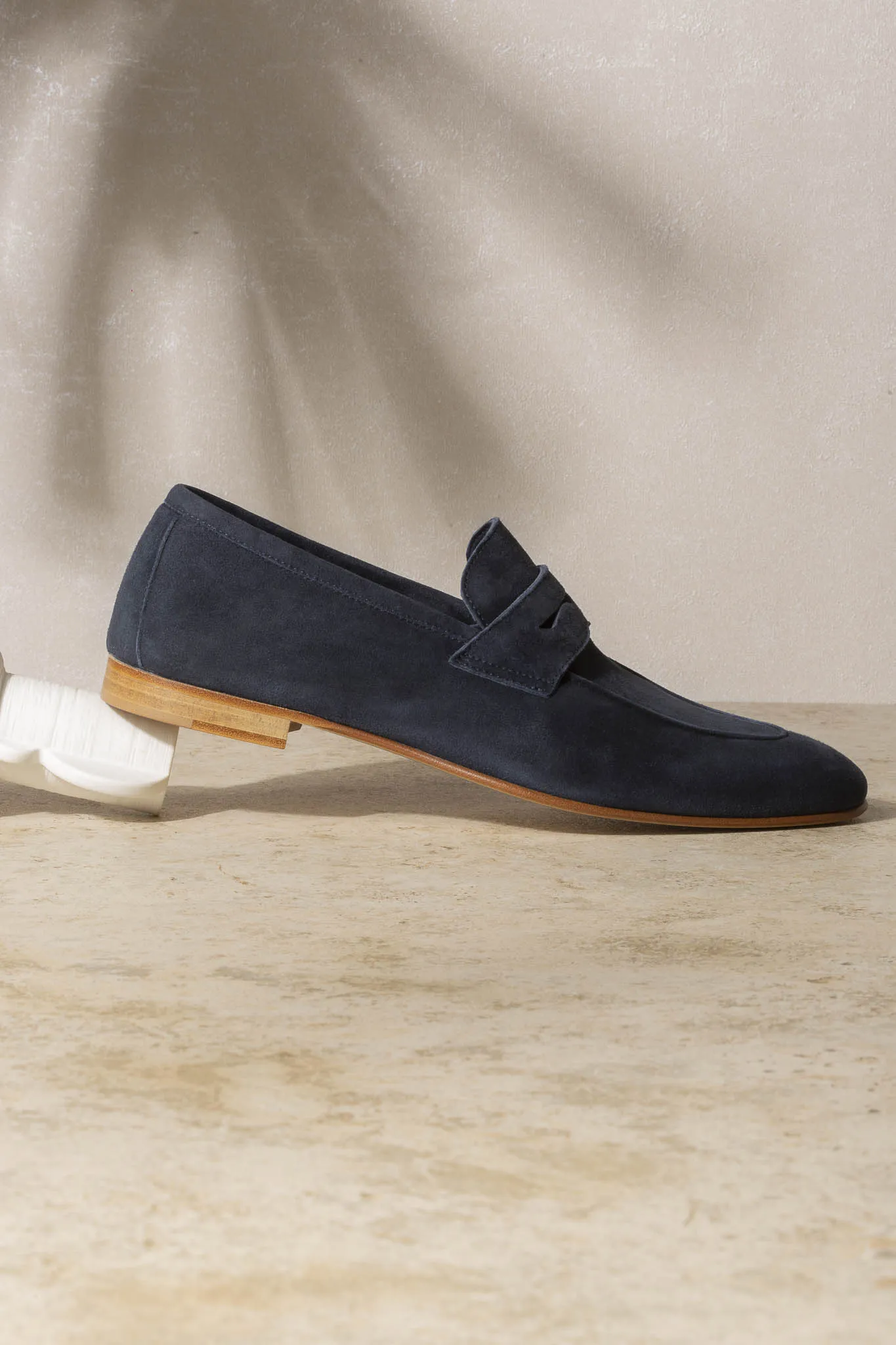 Blue soft penny loafers - Made In Italy Date Ready Low Effort