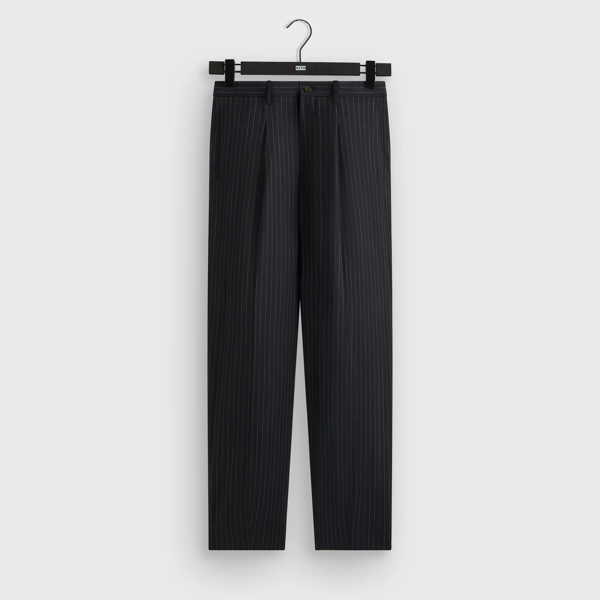 &Kin Tropical Wool Han Trouser - Admiral Comfortable Style MoistureControlLiner