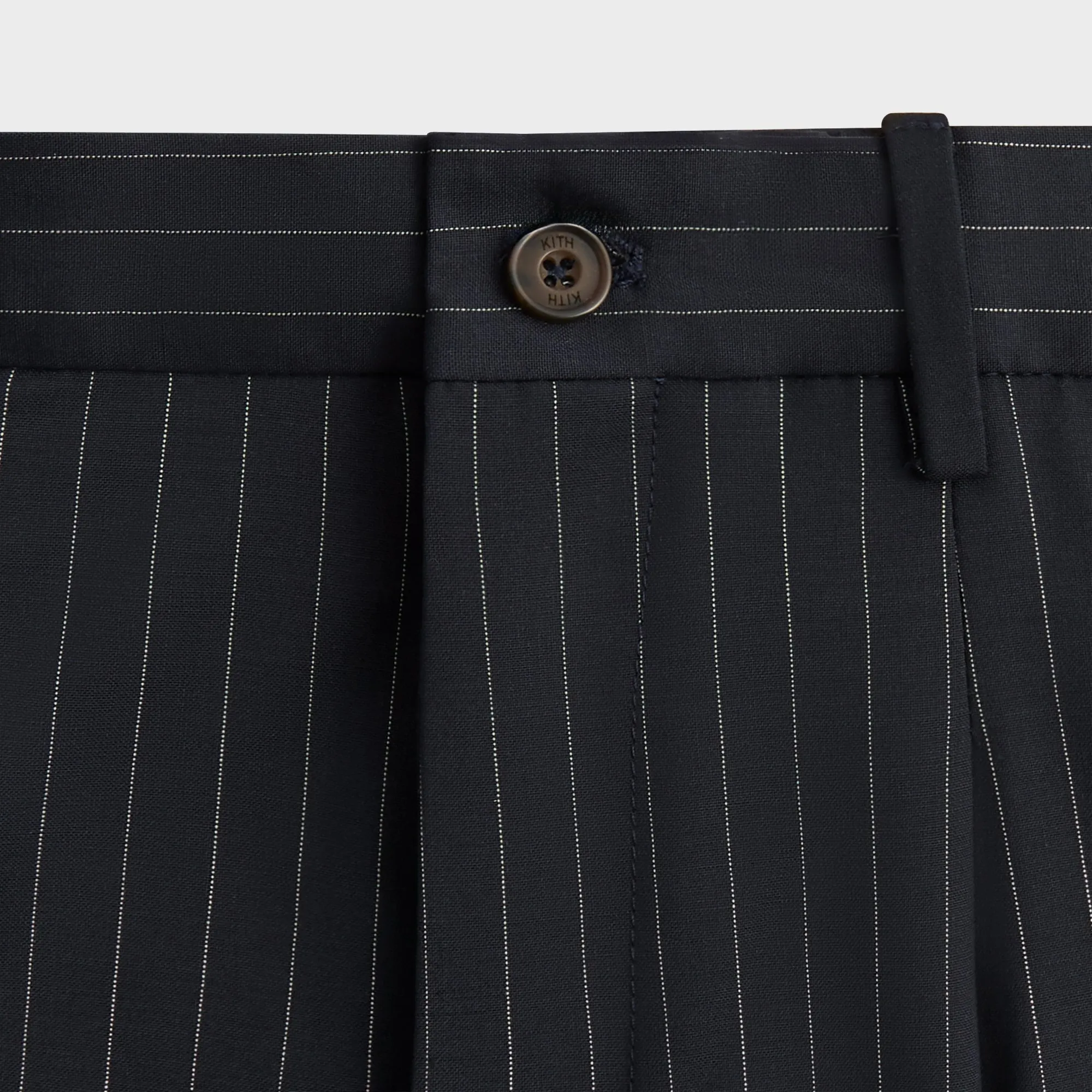 Free Movement Fitted Design &Kin Tropical Wool Han Trouser - Admiral