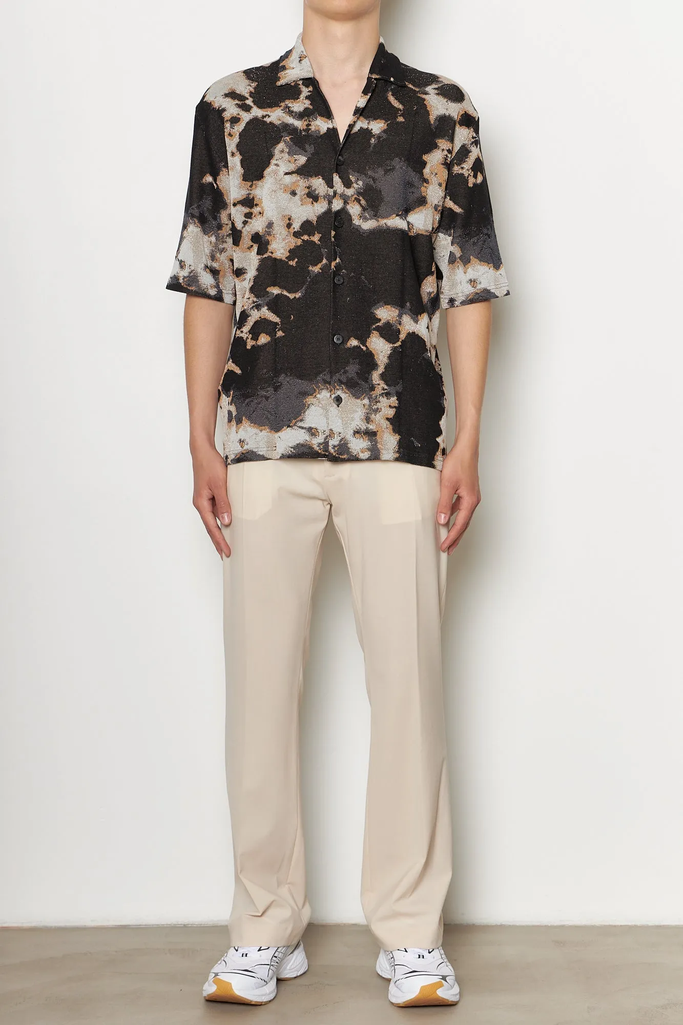 Jacquard Print Shirt High-Quality Craftsmanship Eye-Catching Pattern