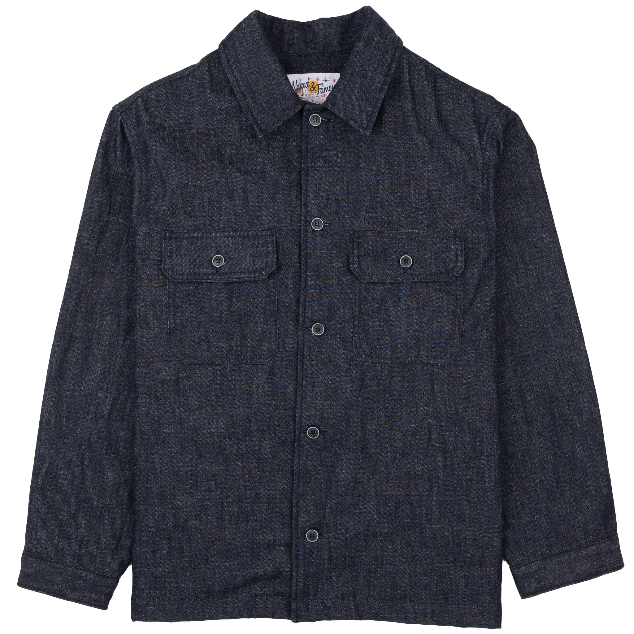 Work Shirt - 10oz Rinsed Denim Quick-Dry Trendsetter Choice