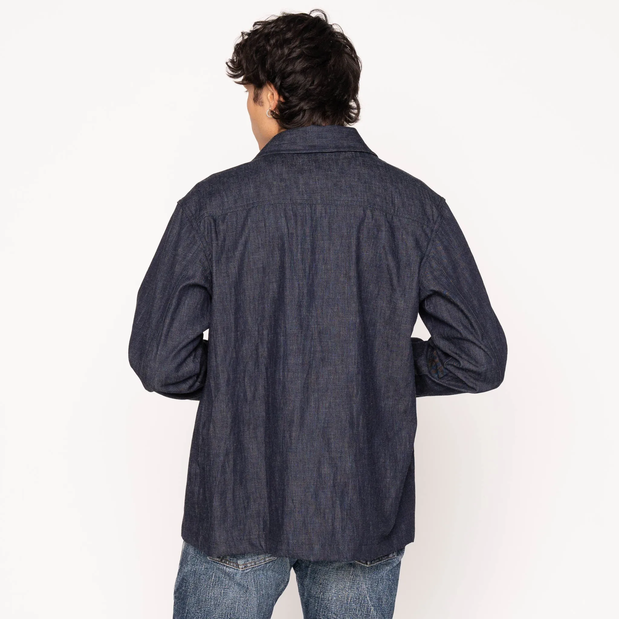 Breathable Fit Casual Vibe Work Shirt - 10oz Rinsed Denim
