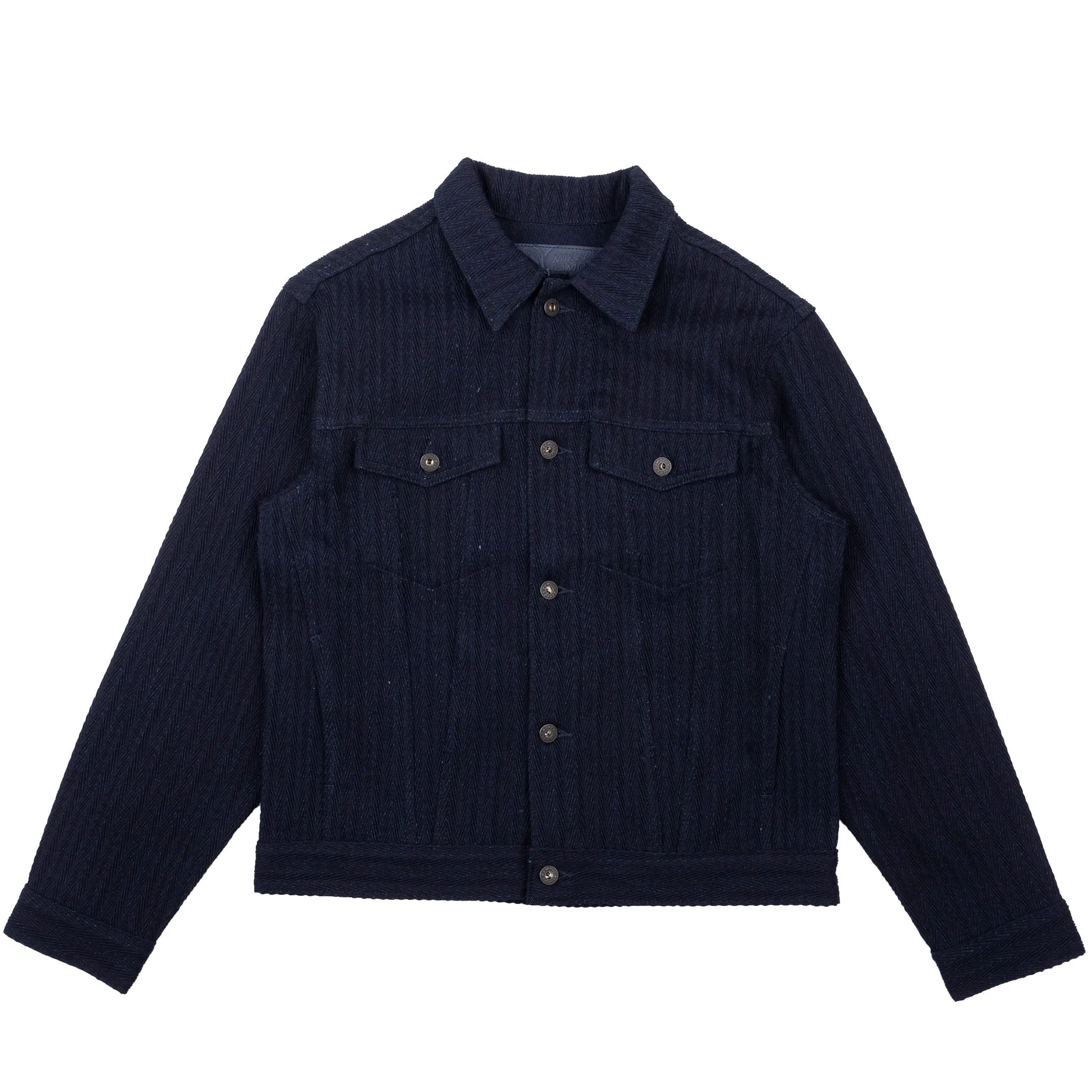 Sporty Fit Denim Jacket  - Indigo Sugiaya