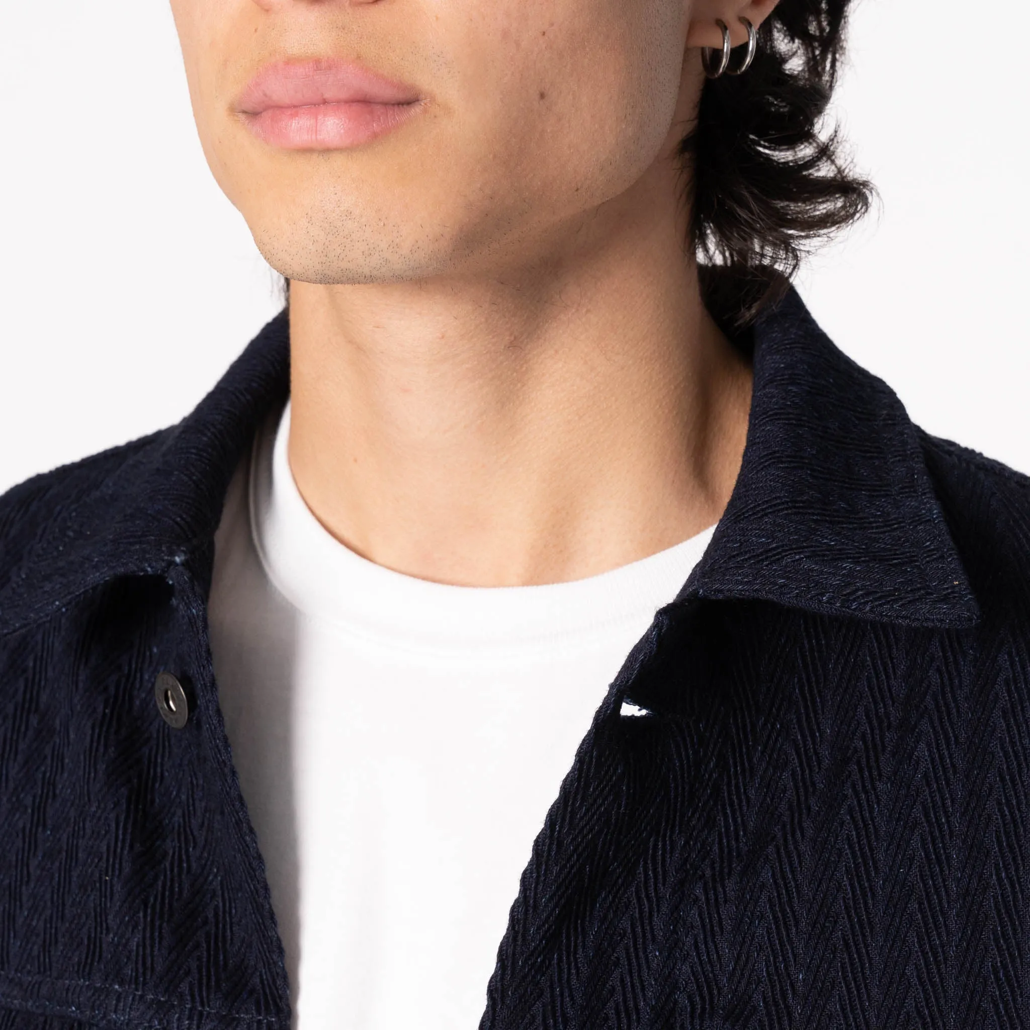 Denim Jacket  - Indigo Sugiaya MoistureWickingLining Soft Layers