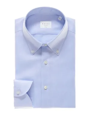 ID80399-Xacus Sky Button Down Oxford Travel Essential