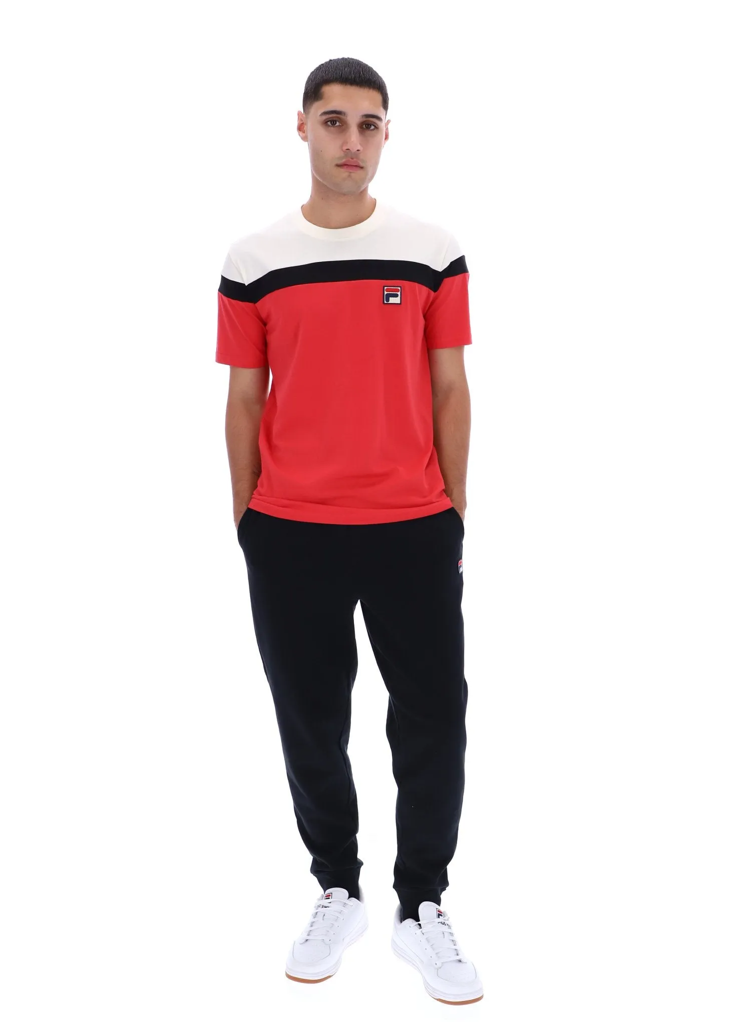 Aiden Cut and Sew T-Shirt Sporty Comfort