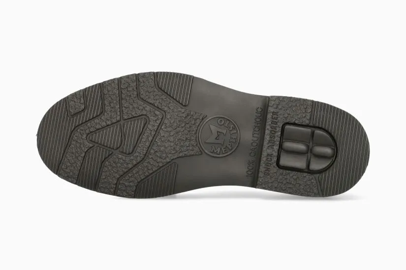 Manko - Dark Brown Suede 9851 Slip On Design