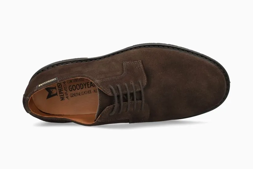 Metro Shade Manko - Dark Brown Suede 9851