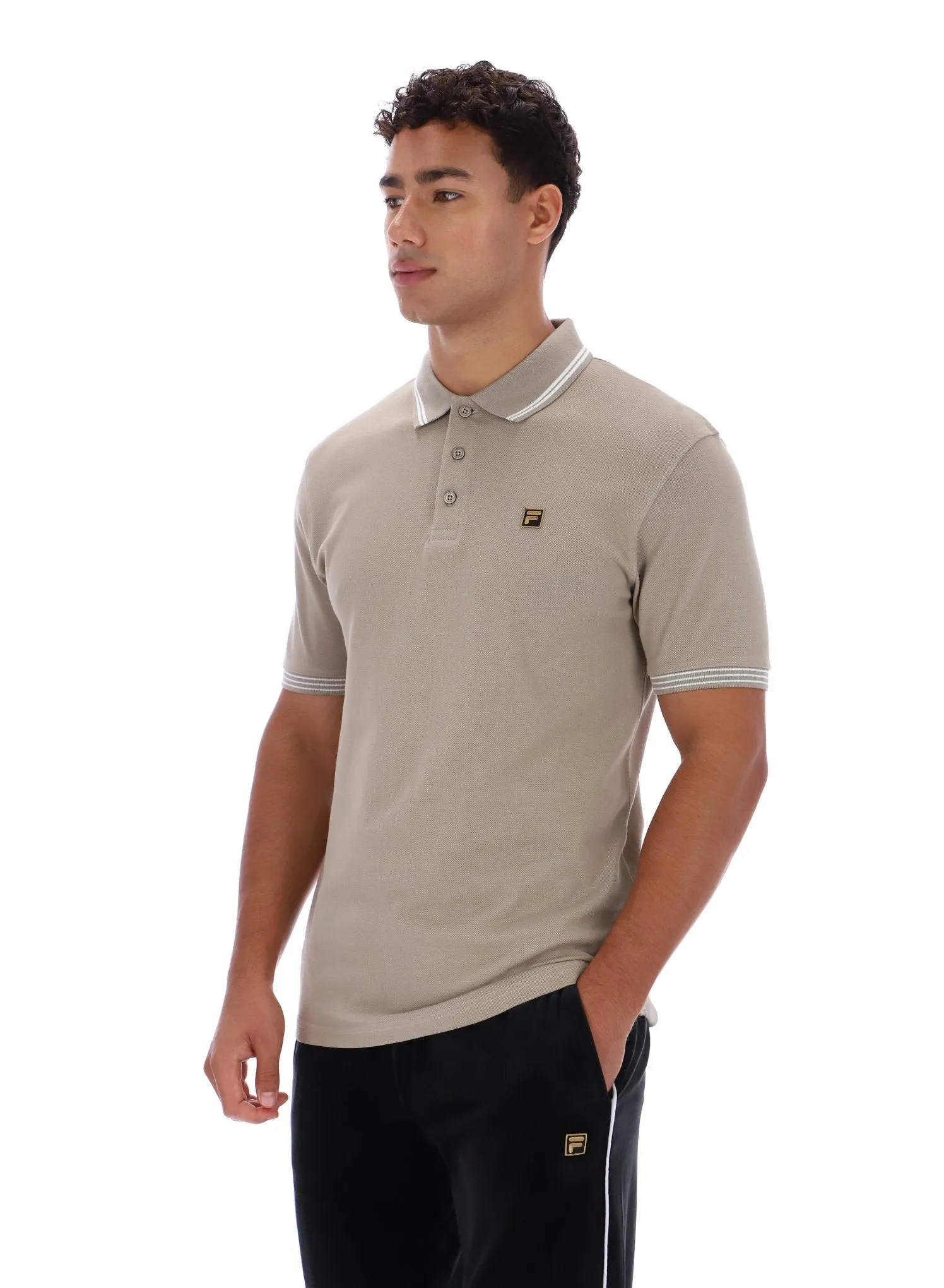 Flexible Neckline Trendy Look Soren 2 Polo Shirt with Tipping