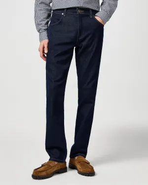 Multi Season Piece Wrangler Greensboro Epic Soft Lightweight Regular Fit Mens Jeans - Moonlight Rinse