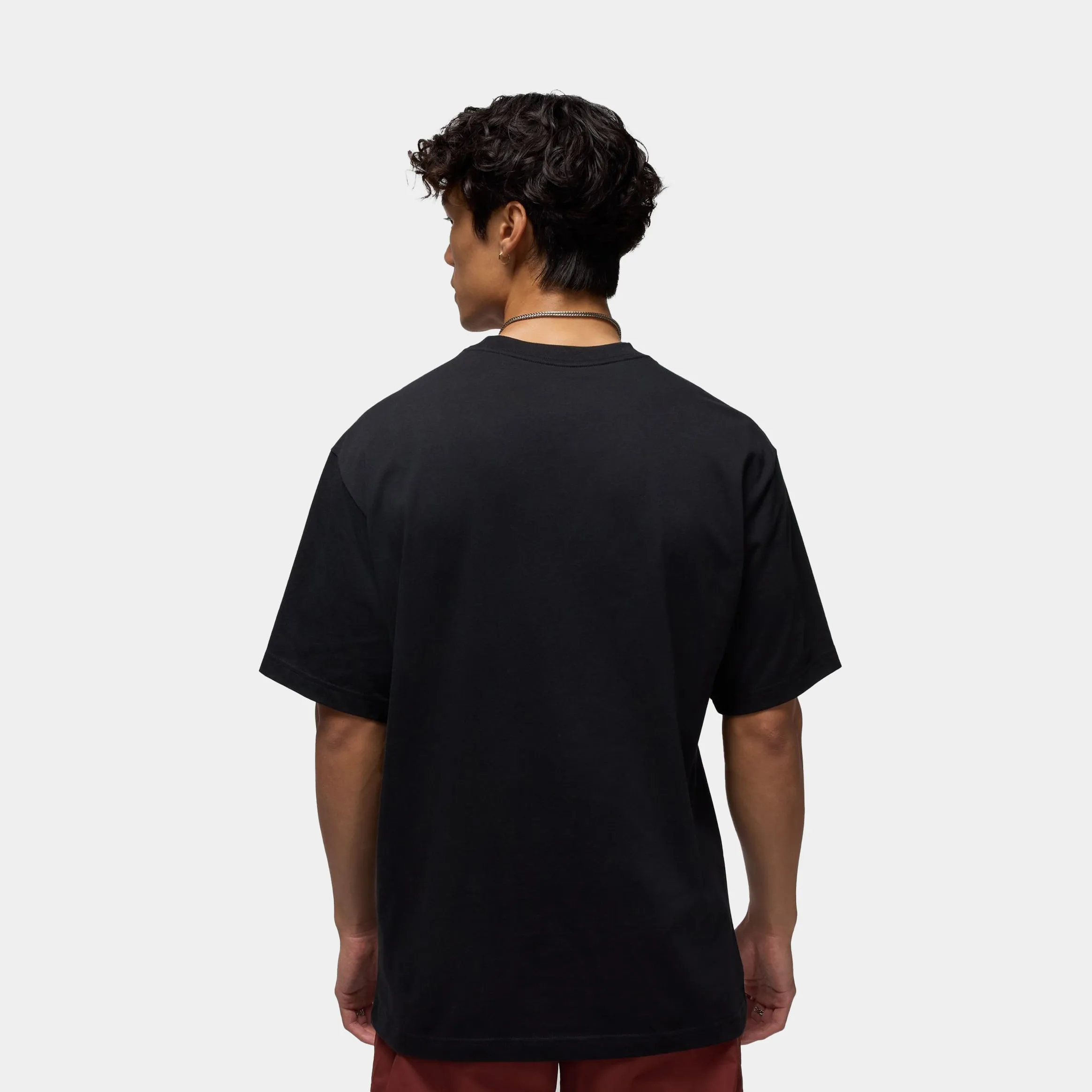 Night City Lights Mens Short Sleeve Shirt (Black) Essential Top Chic and Cozy Wear