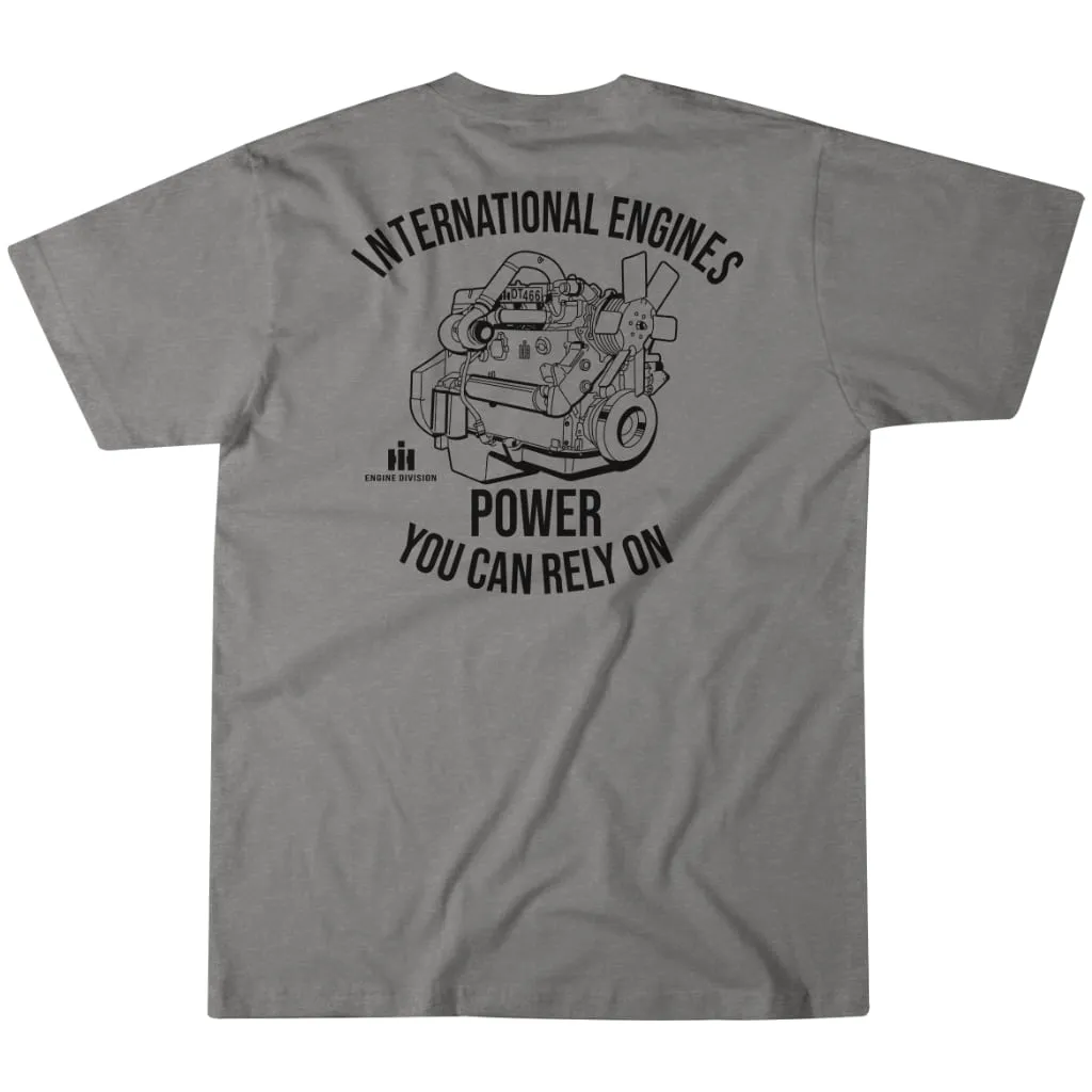 Sporty Stretch Fit Engine Division Tee