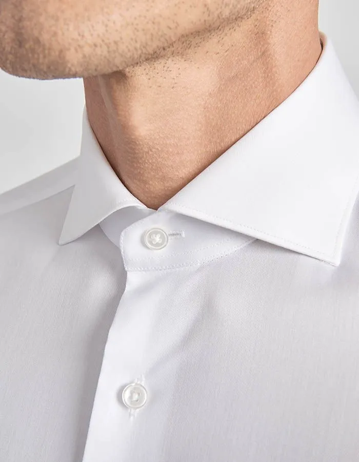 Streamlined Design ID7232-Xacus Slim Fit White Cutaway