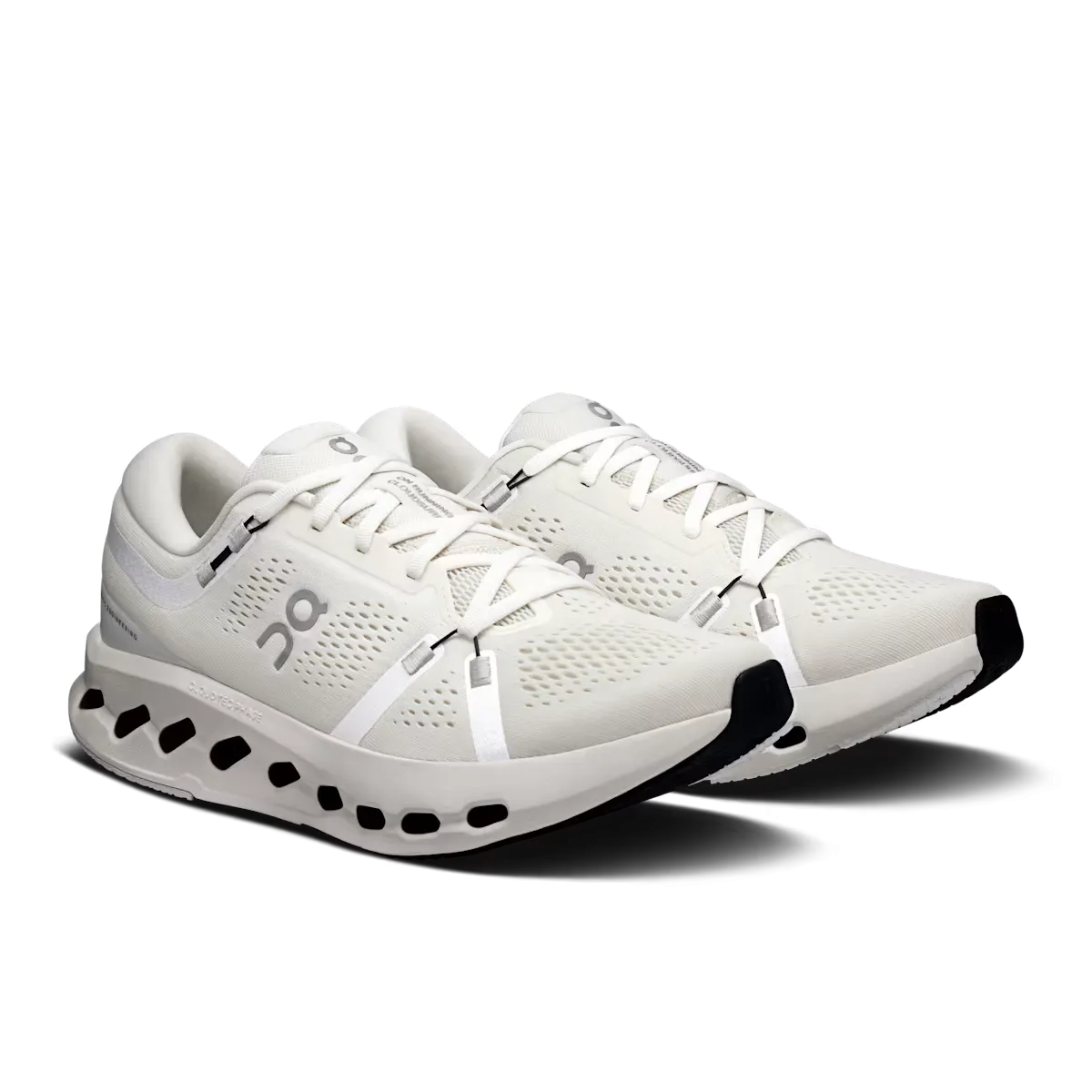 Men's On Cloudsurfer 2 Running Shoe in Ivory | Ivory reinforced toe shoes