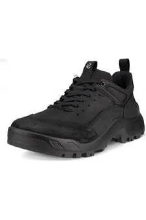 ECCO Mens Offroad  822344 51052 in black nubuck BreathableMesh Breathable River Crossing