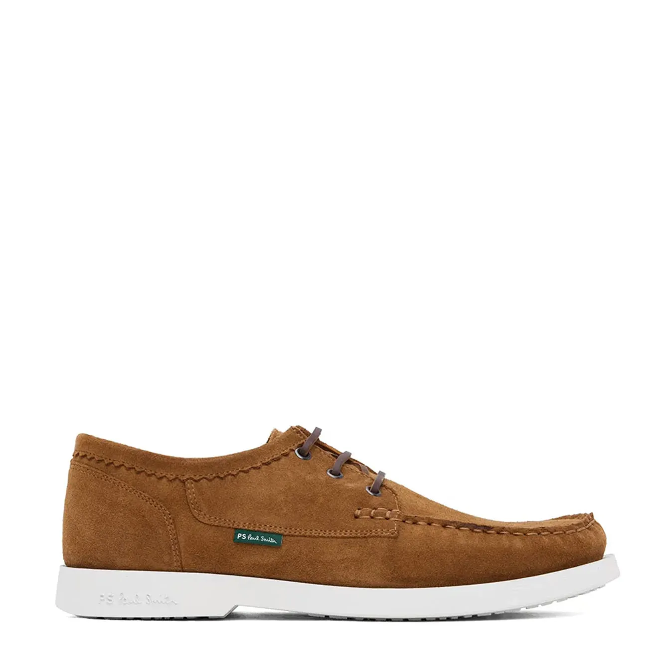 Paul Smith Suede Shoe Pebble Tan Week Easy Flex grooves