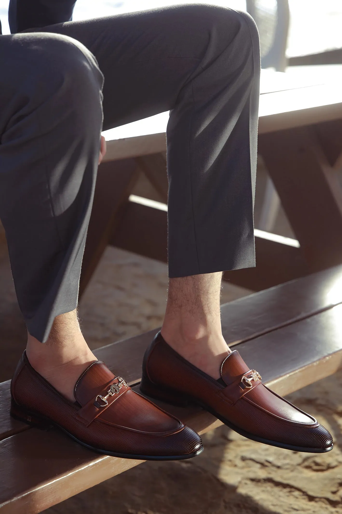 Sport Shade Executive Event Coffee Men Formal Moccassins