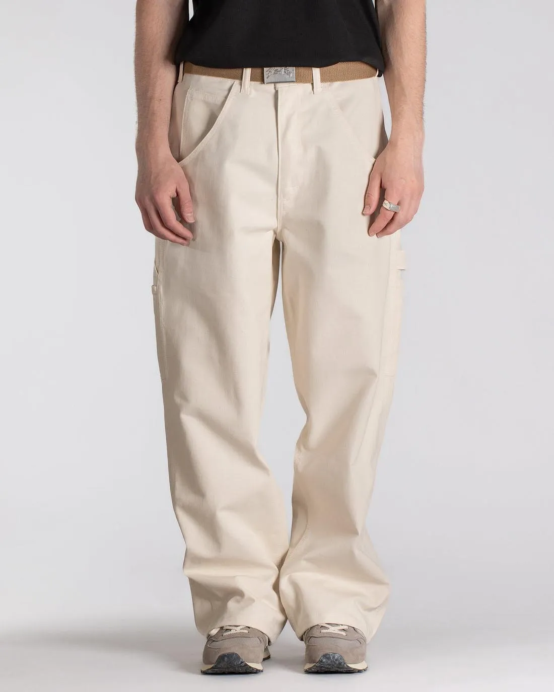 Stan Ray Made In USA Big Job Painter Loose Fit Pants - Natural Drill Universal Fit Sizing Sleek Look