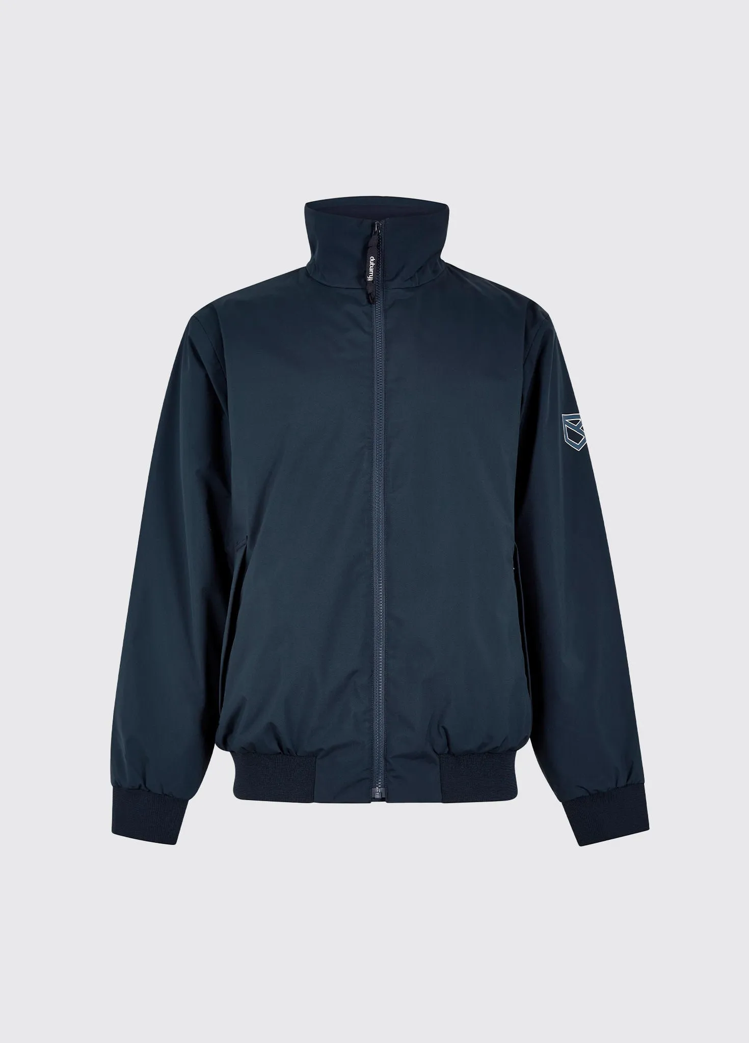 Starboard Men??s Waterproof Blouson Jacket- Navy Abrasion Resistant Trim