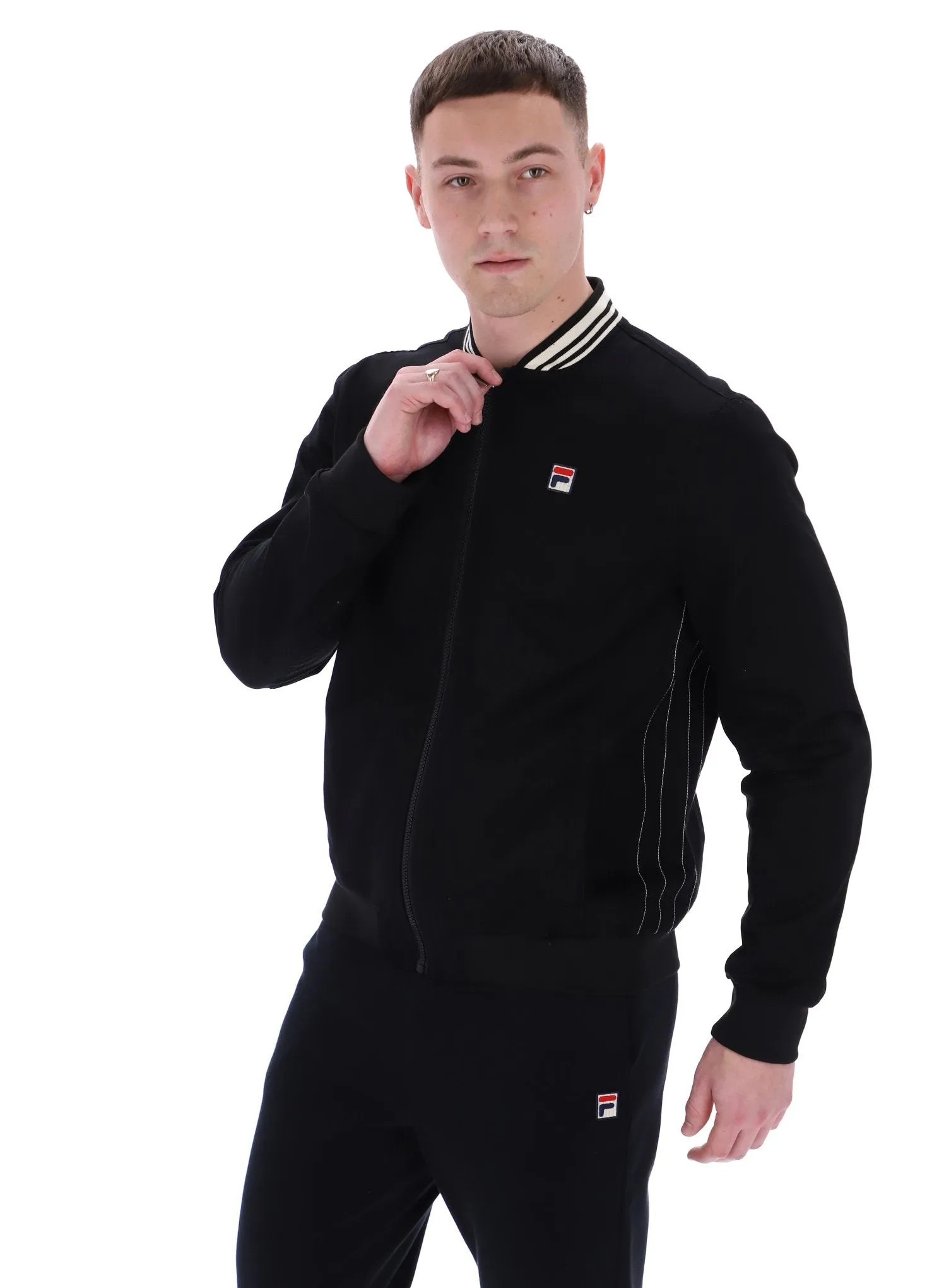 Stefano Archive Influence Twill Jacket Bonded Zippers City Ready Style