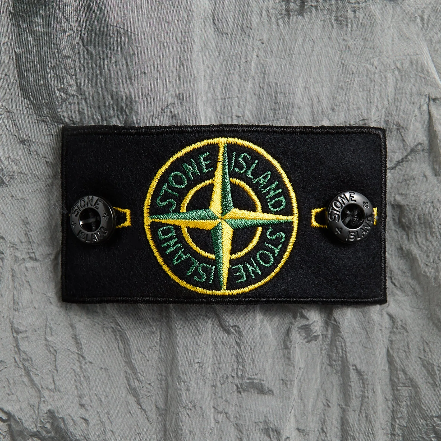 Stone Island Nylon Metal Garment Dyed Shirt - Pearl Grey Odor Resistant