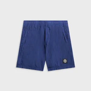 Stone Island Nylon Metal Swim Short - Bright Blue Minimal Stretch