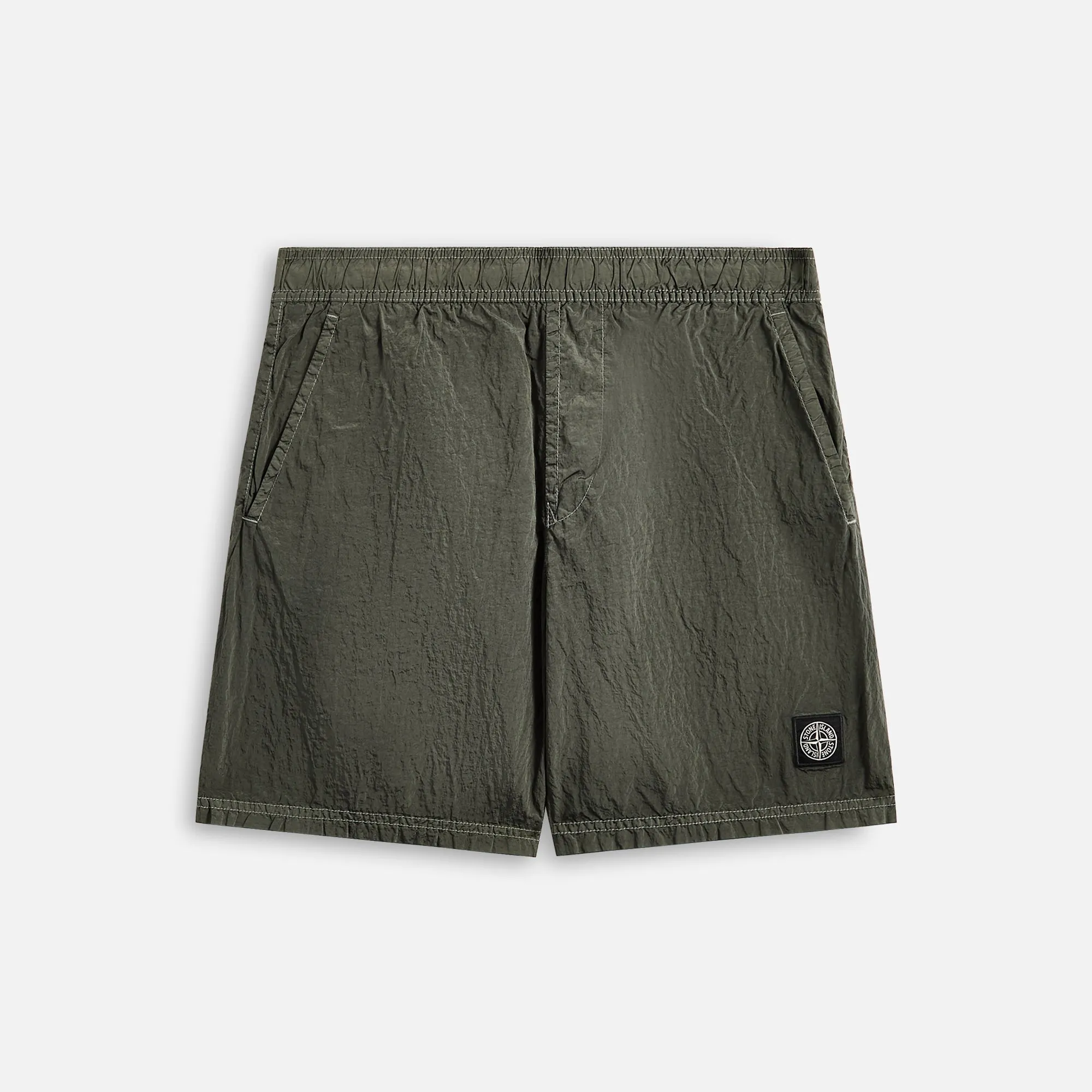 Soft Comfort Stone Island Nylon Metal Swim Short - Military Green