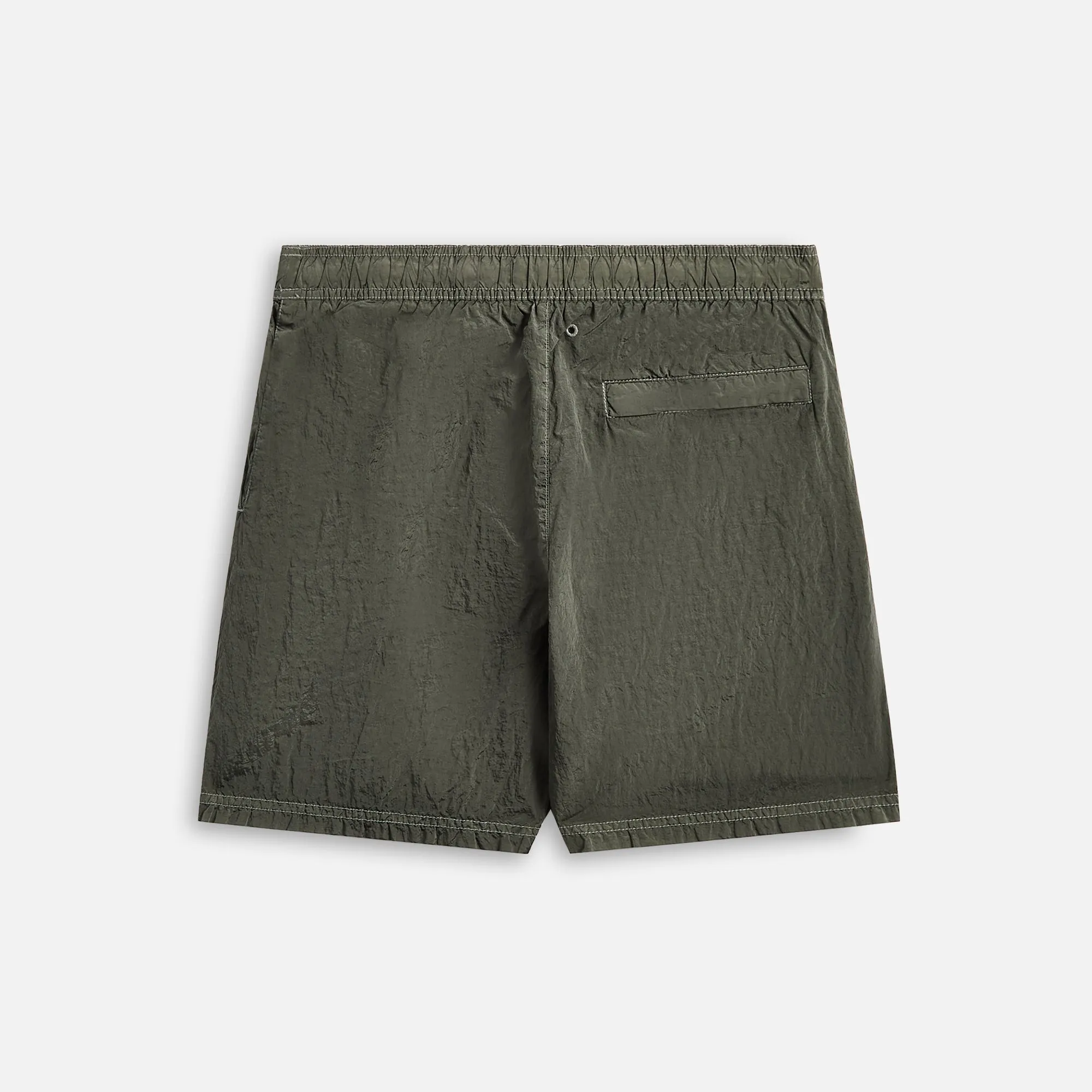 Stone Island Nylon Metal Swim Short - Military Green Quick Wear Playful Prints