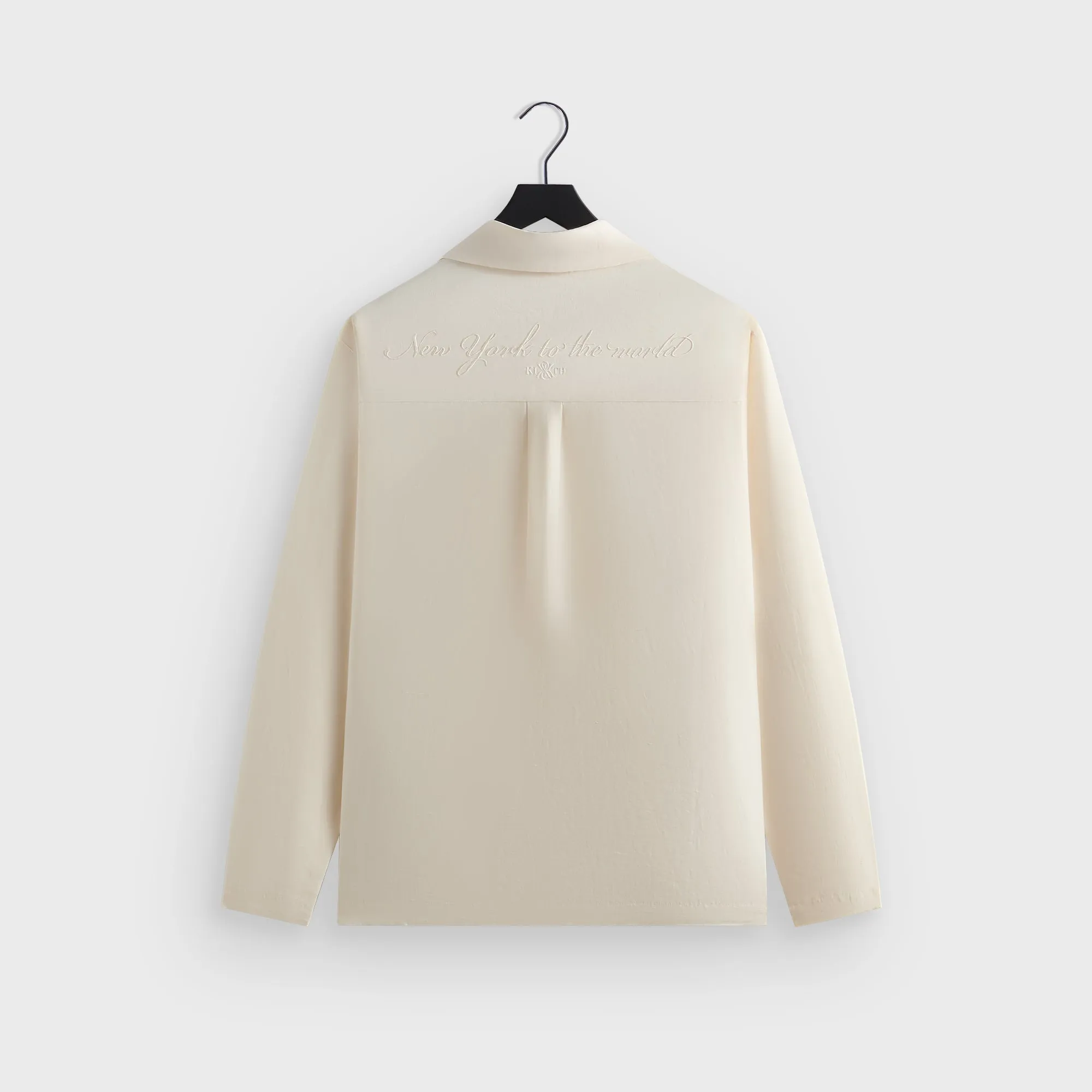 Go To Layer Anti Snag Fabric Kith Adonis Camp Collar Shirt - Sandrift