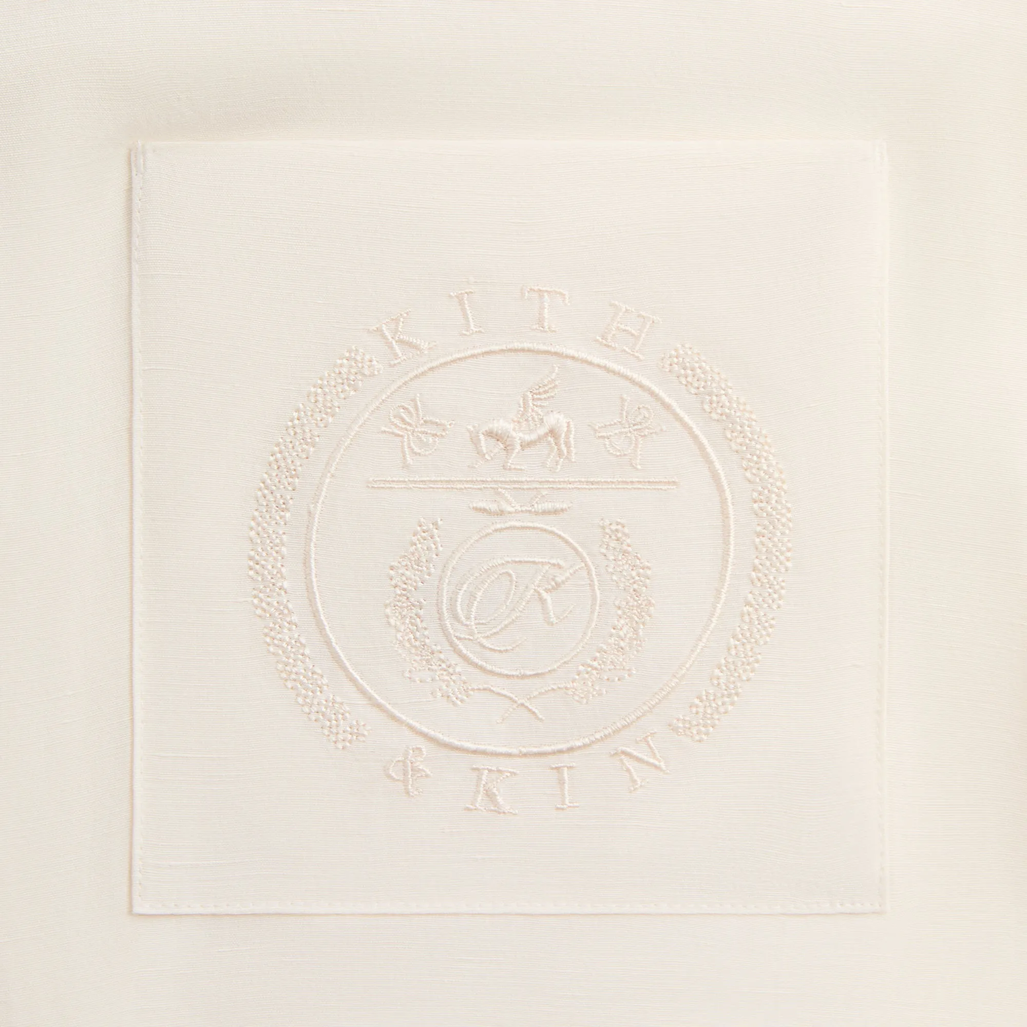 All Day Layering Kith Adonis Camp Collar Shirt - Sandrift