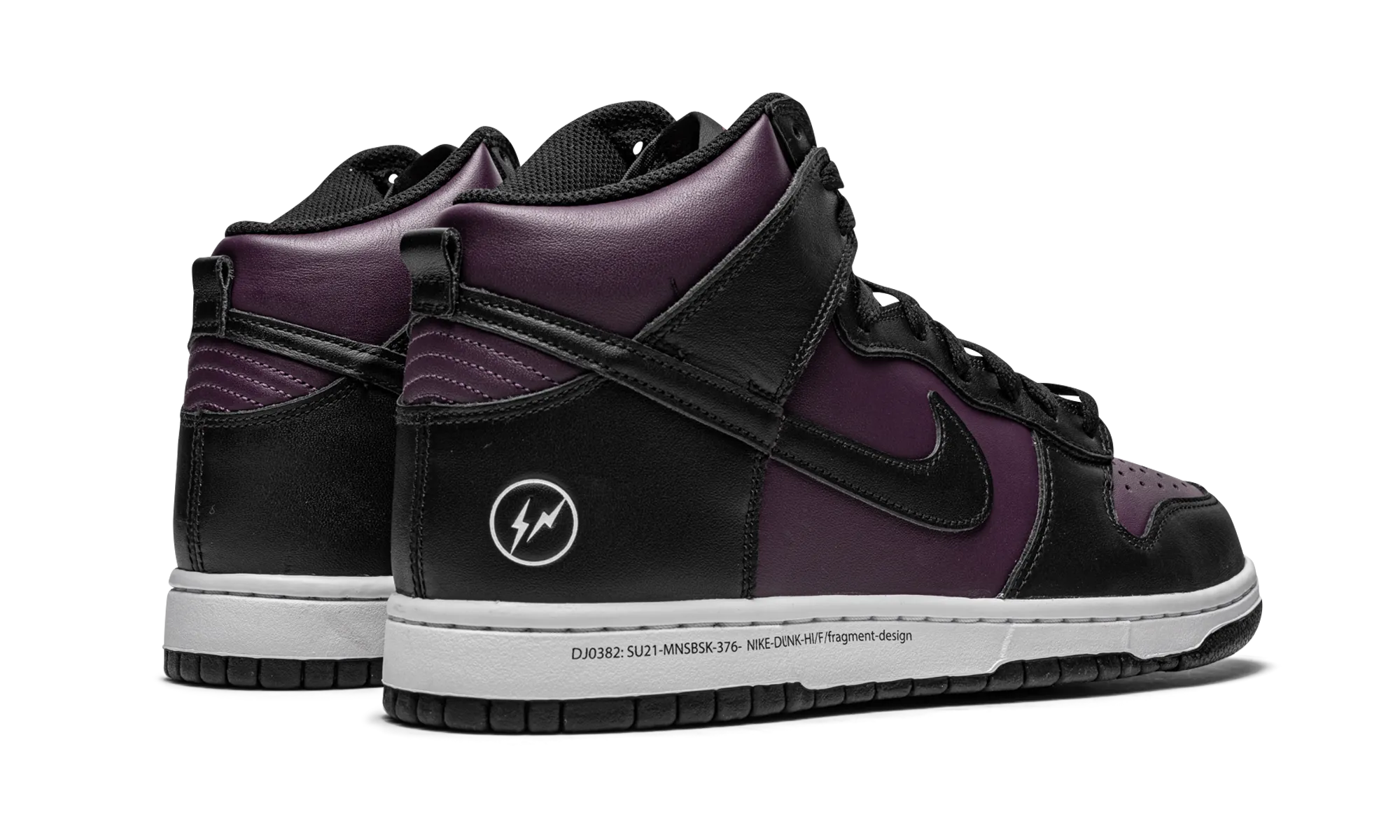 Dunk High "Fragment - City Pack - Beijing 2021" Feather Touch Canvas Material