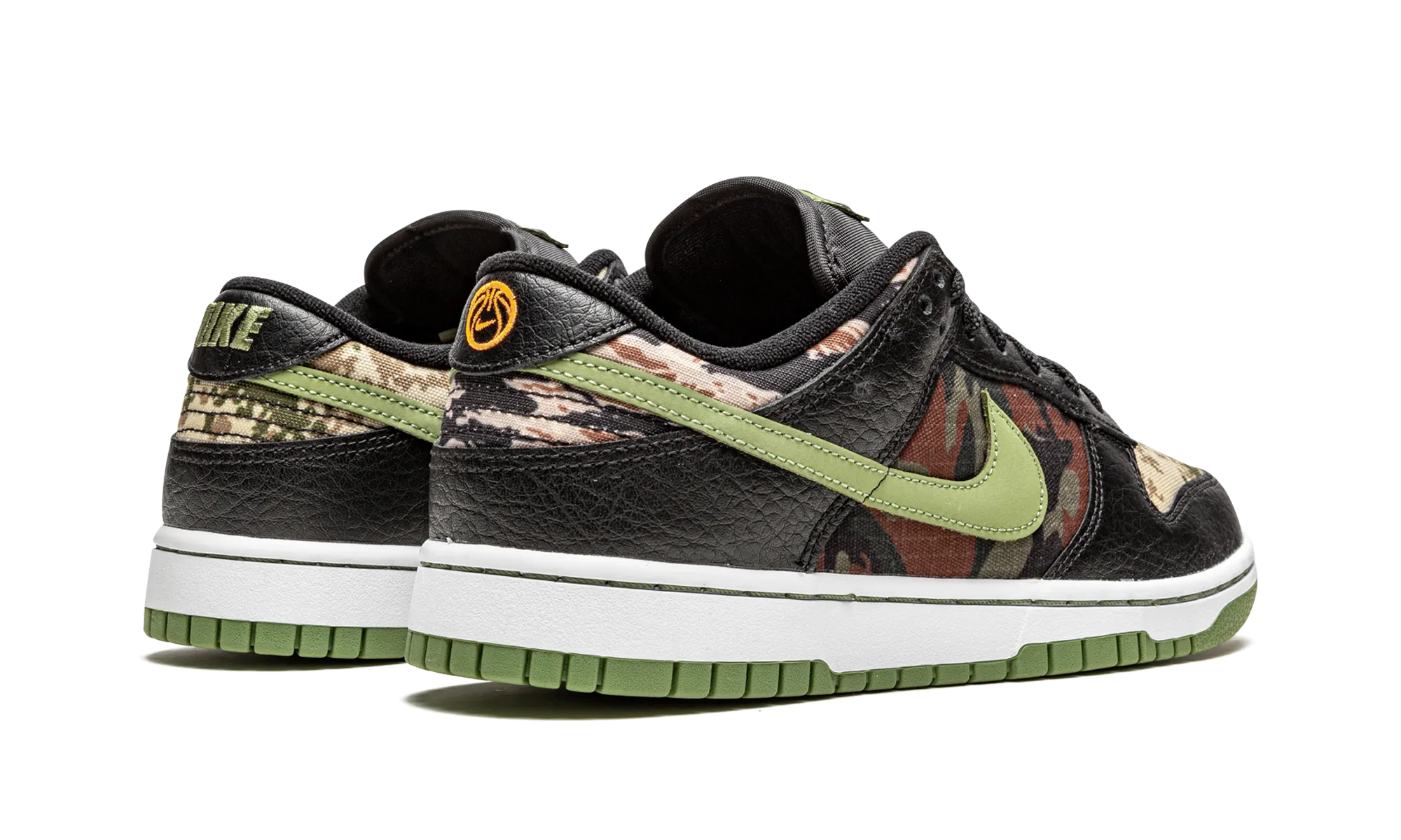 Dunk Low "Black Multi-Camo" mesh ventilation