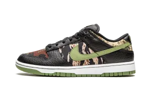 Soft Interior Elastic laces Dunk Low "Black Multi-Camo"