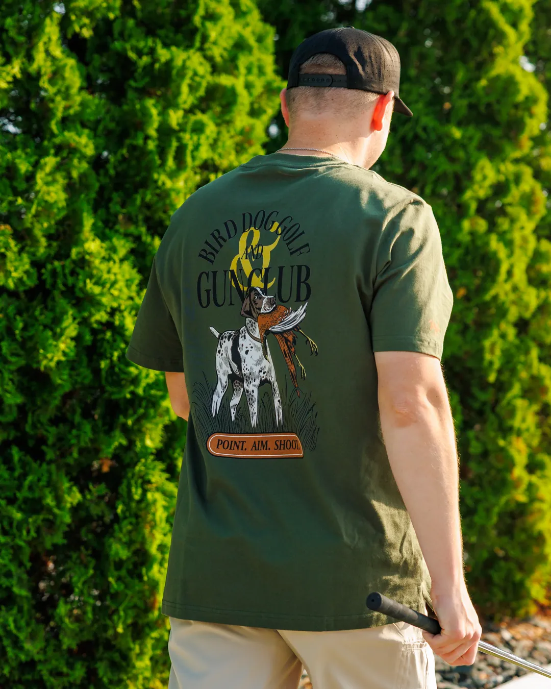 Bird Dog Club T-Shirt Classic timelessness Weekend Smart