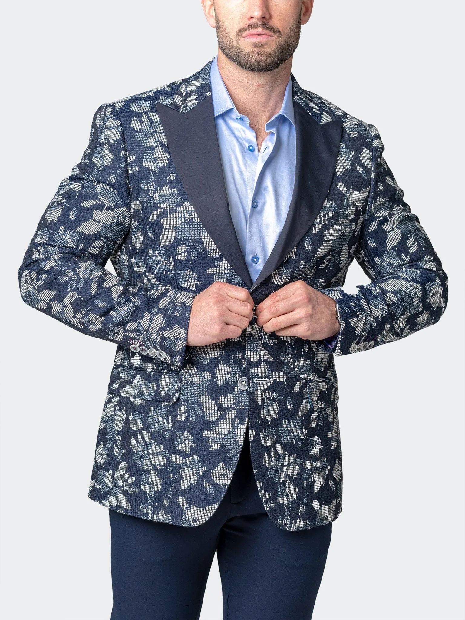 Blazer Peak Premier Blue 360?? Visibility Waterproof Fabric