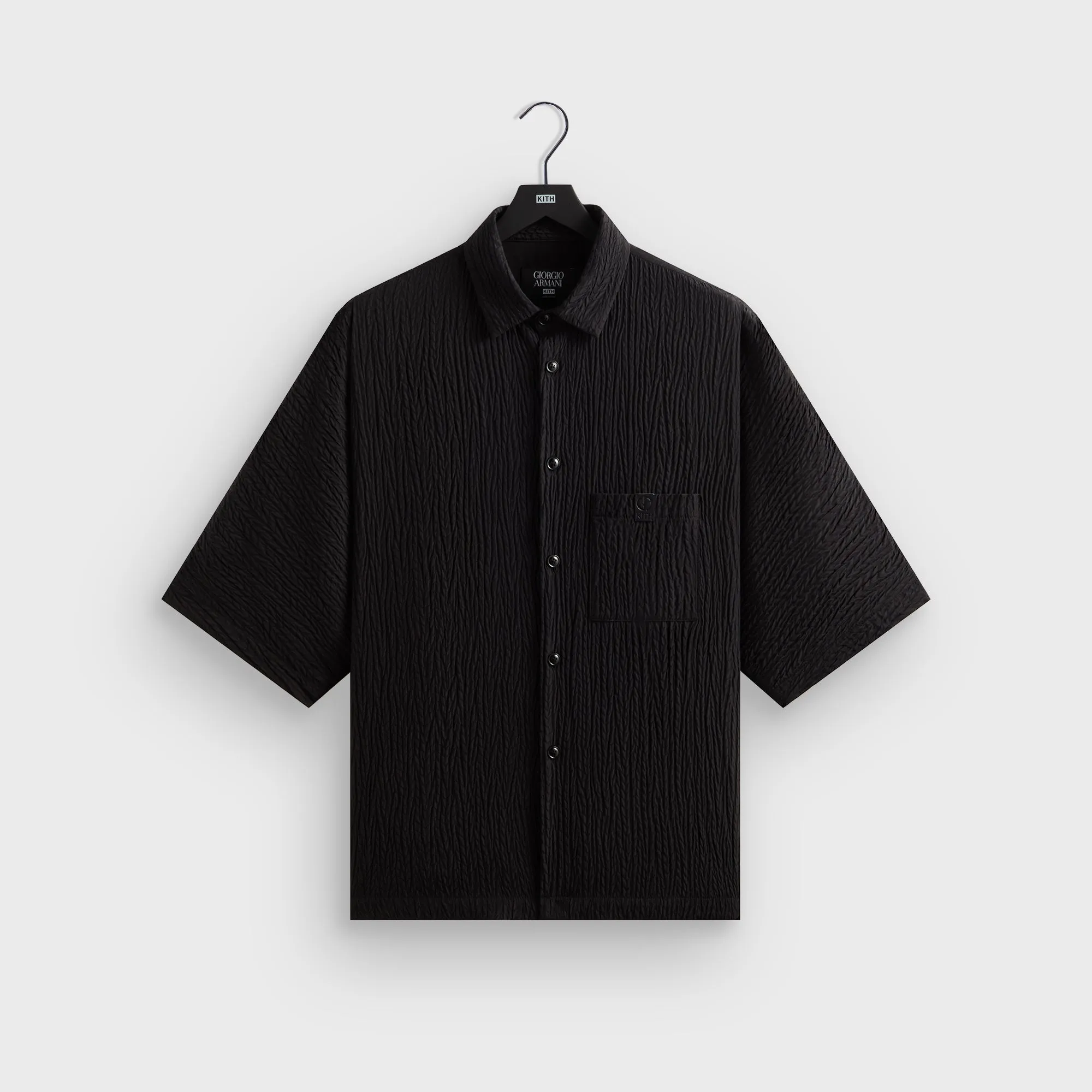 Giorgio Armani & Kith Raf Dolman Buttondown - Black fall season Timeless Piece