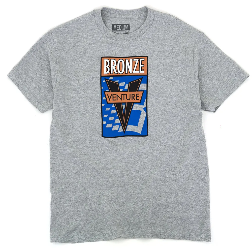 x Bronze Awake S/S T-Shirt (Heather Grey) Subtle Logo Placement
