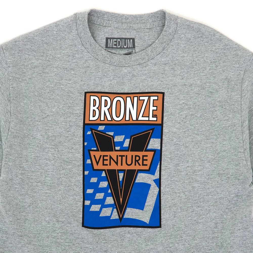 x Bronze Awake S/S T-Shirt (Heather Grey) Party fun