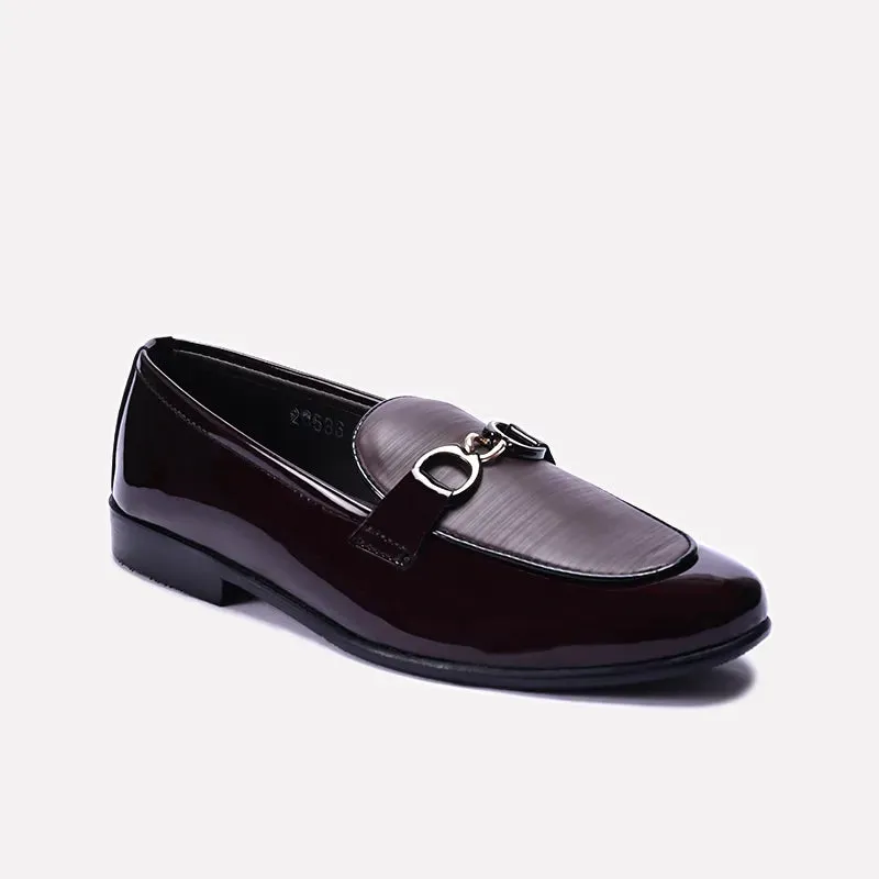 Stryker Maroon Formal Loafers 0111200 Relaxed Dress Good Value
