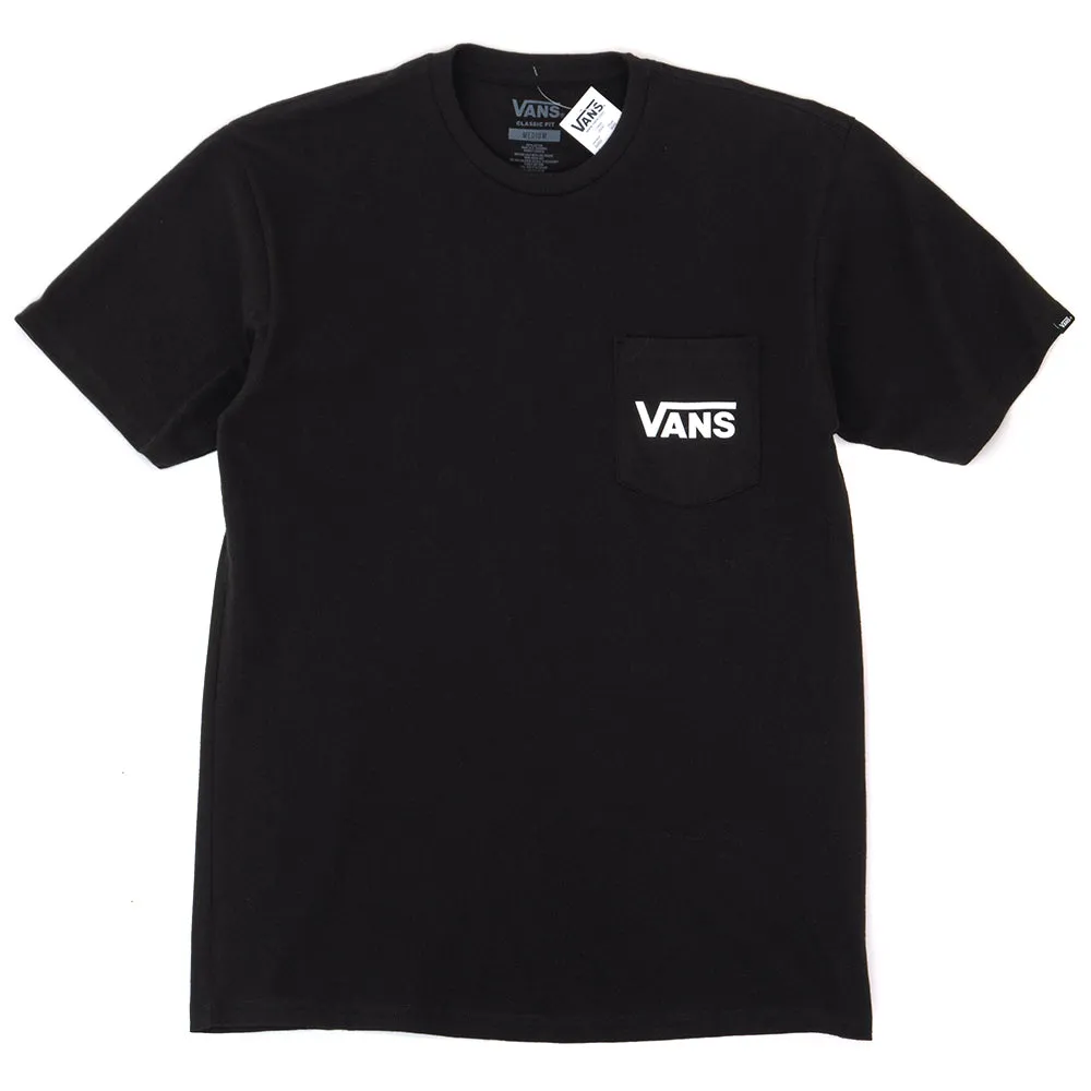 Style 76 Back S/S T-Shirt (Black / White) VBU Timeless Comfort baby shower