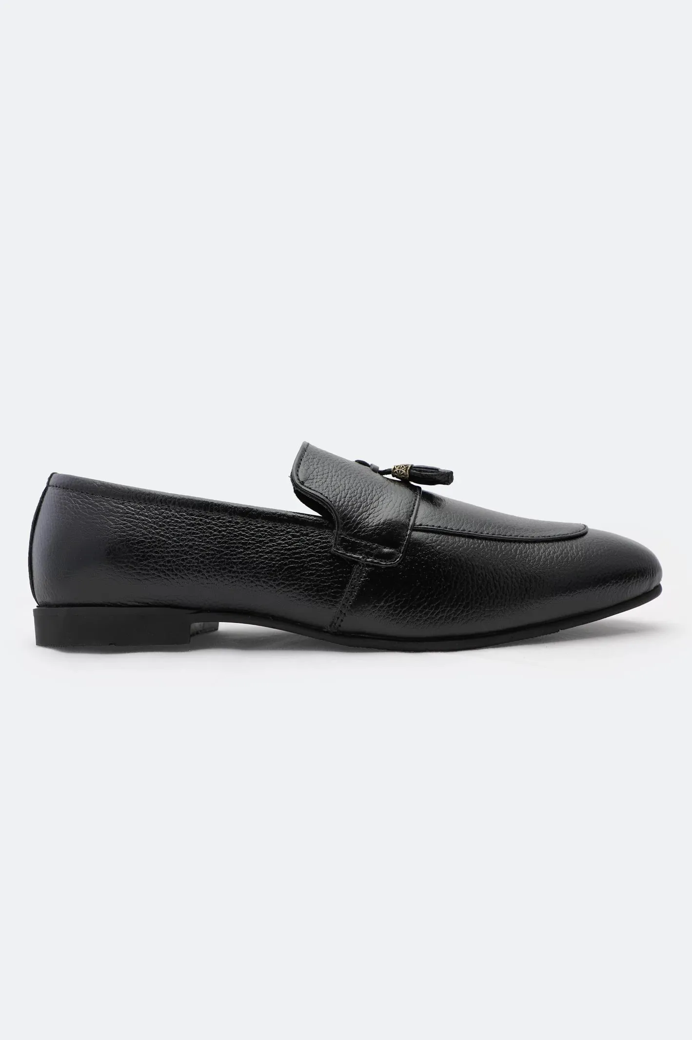 Polished Finish Active Workday Black Formal Shoes For Men