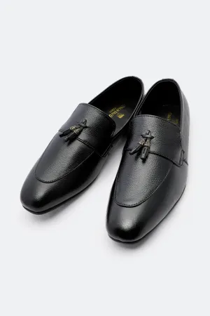 Black Formal Shoes For Men Water Safe Steady Day