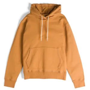 Pullover Hoodie - Heavyweight Terry - Amber Shiny Finish Sporty Look
