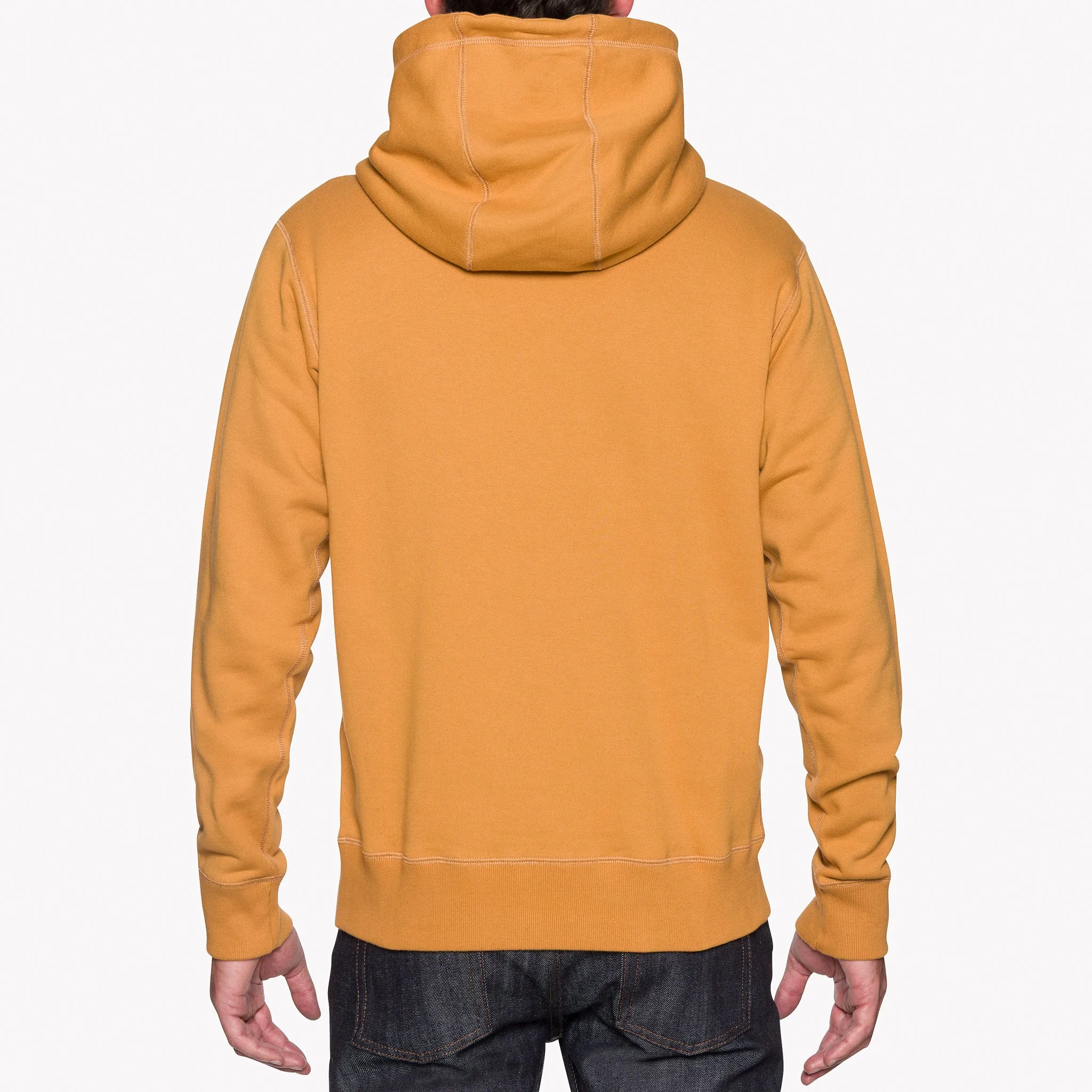 adults Unisex Pullover Hoodie - Heavyweight Terry - Amber