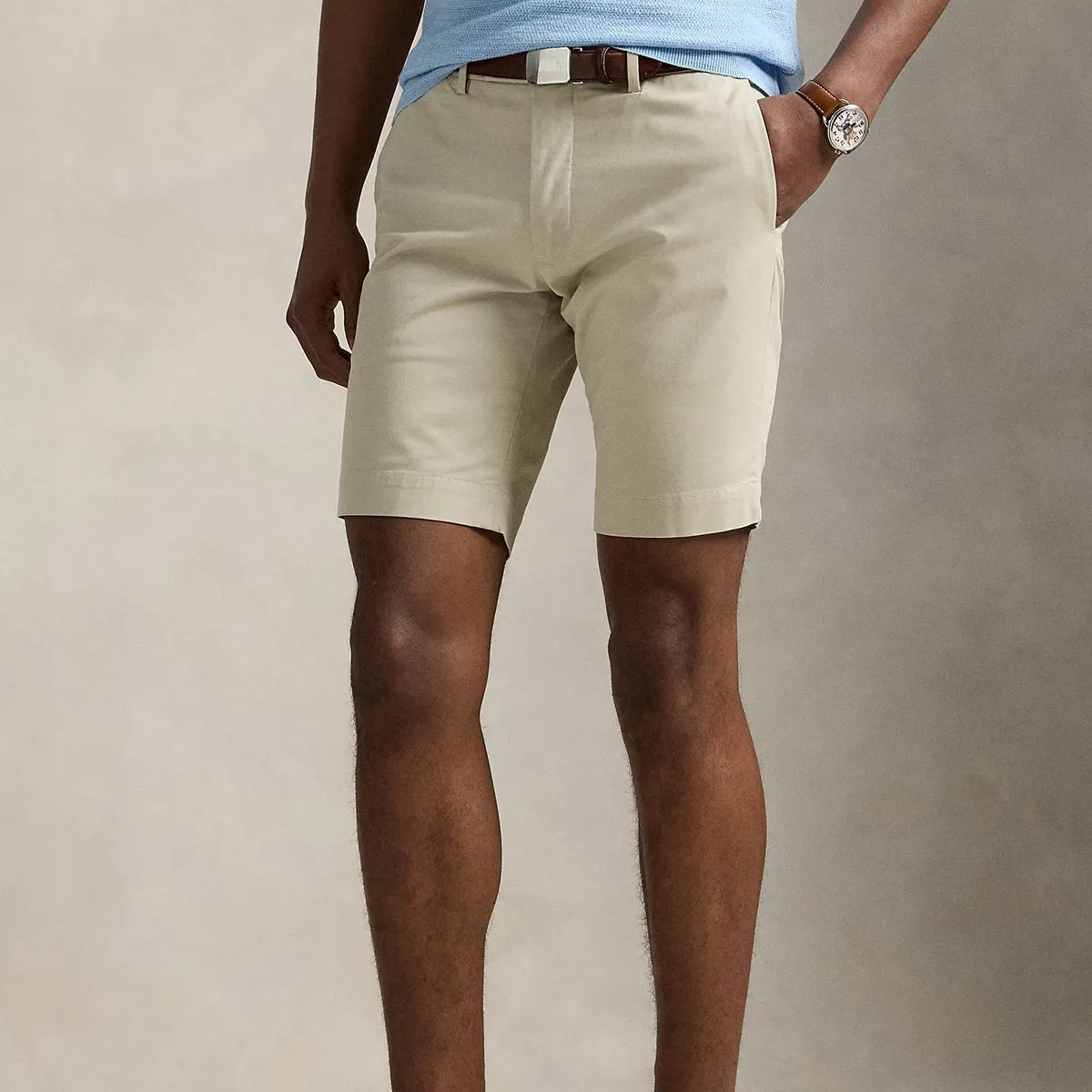 Versatile Styling Ralph Lauren - Slim Chino Short in Beige