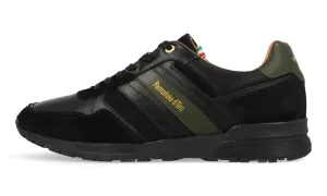 ID80330-Pantofola Black Tortioli Trainer Island Vibe Velvet Rich